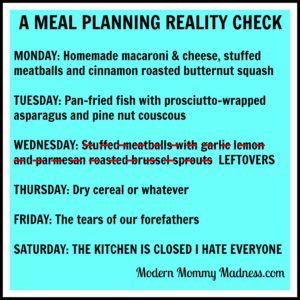 Meal Plan Reality